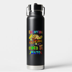 Genießen Sie die Küche im Cinco de Mayo Trinkflasche