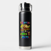 Genießen Sie die Küche im Cinco de Mayo Trinkflasche (Hinten)