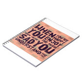 Genießen Sie die Musik oder die Texte - /positivic Notizblock (Linke Seite)