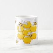 Genießen Sie die Natur mit unserer Bienen-Tasse Kaffeetasse (Mittel)