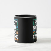 Genießen Sie die Natur während des Campings Tasse (Zentrum)