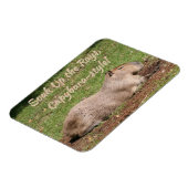 Genießen Sie die Rays im Capybara-Stil! Magnet (Linke Seite)