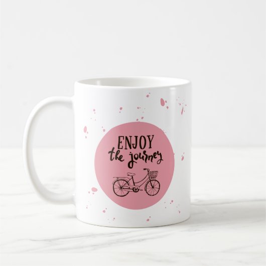 Genießen Sie die Reise Kaffeetasse (Links)