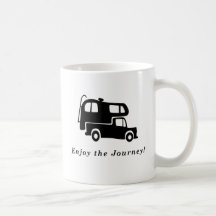 Genießen Sie die Reise - LKW-Camper-Tasse