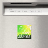 Genießen Sie die Reise mit dem Gelben Himmel Magnet (In Situ (Geschirrspüler))