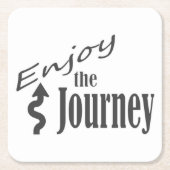 Genießen Sie die Reise - Untersetzer (Vorderseite)