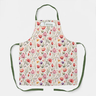 Genießen Sie die Schönheit des Frühlings - individ Schürze