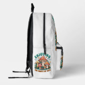 Genießen Sie die Schönheit des Lebens Bedruckter Rucksack (Links)