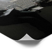 Genießen Sie die Skyline-Aussicht in New York City Poster (Ecke)