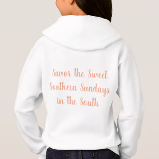 Genießen Sie die süßen südlichen Sonntage im Süden Hoodie