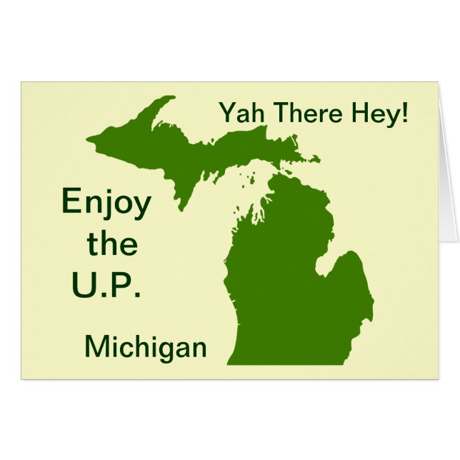 Genießen Sie die U.P. Michigan mit Da Yoopers (Vorderseite (Horizontal))