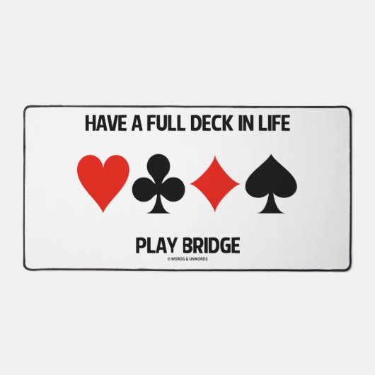 Genießen Sie die volle Deck-in-Life-Play-Brille 4  Schreibtischunterlage (Vorderseite)