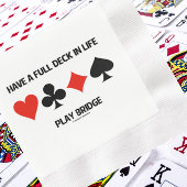 Genießen Sie die volle Deck-in-Life-Play-Brille 4  Serviette