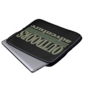 Genießen Sie die Wanderung im Freien Laptopschutzhülle (Vorne Knopf)