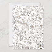 Genießen Sie die Weihnachtskarte des Elf-Weihnacht (Rückseite)