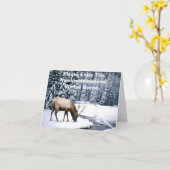 Genießen Sie diese nicht konfessionelle Winterland Karte (Gelbe Blume)