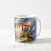 Genießen Sie diesen kosmischen Kaffeetraum-Mug Kaffeetasse (VorderseiteRechts)