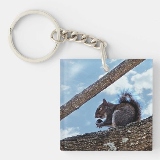 Genießen Sie eine Nut Schlüsselanhänger (Vorderseite)