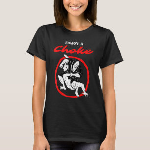 Genießen Sie einen Choke Funny Jiu Jitsu Bjj Mixed T-Shirt
