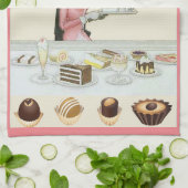 Genießen Sie einen Imbiss oder sehen Sie wie ein S Geschirrtuch (Gefaltet)