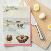 Genießen Sie einen Imbiss oder sehen Sie wie ein S Geschirrtuch (Viertel Falte)