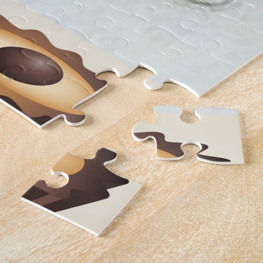 Genießen Sie einen Imbiss oder sehen Sie wie ein S Puzzle (Seite)