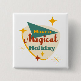 Genießen Sie einen magischen Urlaub Button