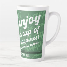 Genießen Sie einen Pokal des Glücks | Motivierend 