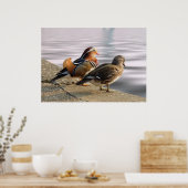 Genießen Sie einen ruhigen Abend! Poster (Küche)