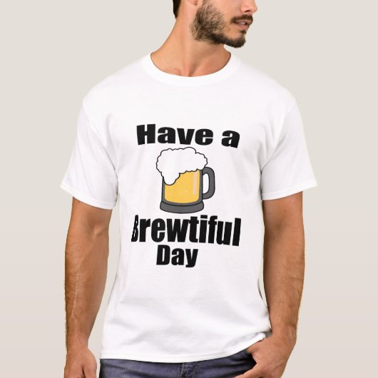 Genießen Sie einen schönen T - Shirt (Vorderseite)
