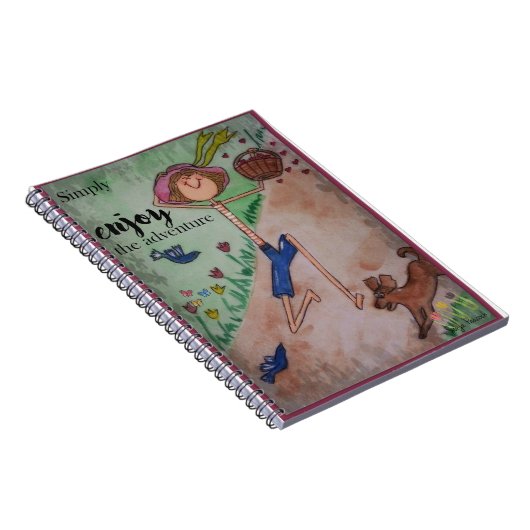 Genießen Sie einfach das Abenteuer Notizblock (Rechte Seite)