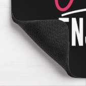 Genießen Sie einfach mit Bier Mousepad (Ecke)