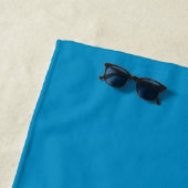 Genießen Sie es, erschöpft zu sein Strandtuch (Beispiel)