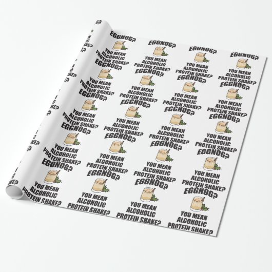 Genießen Sie Gemeine alkoholische Weihnachtsverpac Geschenkpapier (Ungerollt)