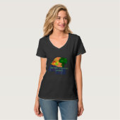 Genießen Sie gesunde Füße mit gesundem Gemüse T-Shirt (Vorderseite Vollansicht)