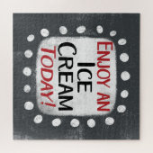 Genießen Sie heute ein Eiscreme-Puzzle Puzzle (Horizontal)