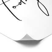 Genießen Sie heute. Poster & Prints (Ecke)