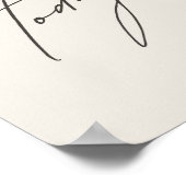 Genießen Sie heute. Poster & Prints (Ecke)