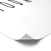 Genießen Sie heute. Poster & Prints (Ecke)