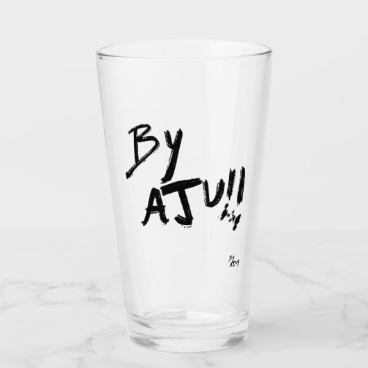 Genießen Sie Ihr Bier. mit diesem Glas (Vorderseite)