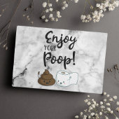 Genießen Sie Ihr Gekackt Bad Spaß Gästebuch