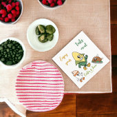 Genießen Sie Ihr köstliches Essen Serviette