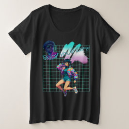 Genießen Sie Ihr Leben Große Größe T-Shirt