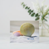 Genießen Sie Ihr Leben Postkarte (Stehend Vorderseite)