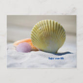 Genießen Sie Ihr Leben Postkarte (Vorderseite)