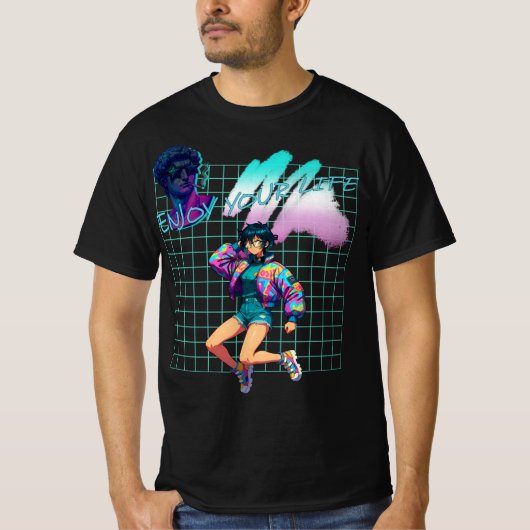 Genießen Sie Ihr Leben T-Shirt (Vorderseite)