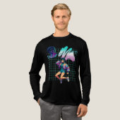 Genießen Sie Ihr Leben Tri-Blend Shirt (Volle Vorderseite)