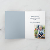 Genießen Sie Ihre Gartengärten im Ruhestand Karte (Innenseite)