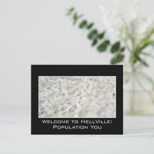 Genießen Sie Ihre Hell-Reise Postkarte (Stehend Vorderseite)