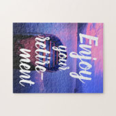 Genießen Sie Ihre Pension in ruhiger Lage am See Puzzle (Horizontal)